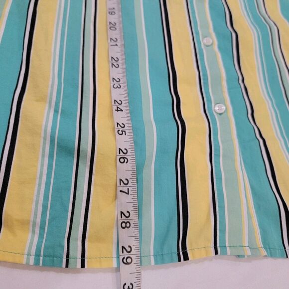 Jones New York Womens Button Up Top Size 3X Colorful Career Office - Picture 7 of 7